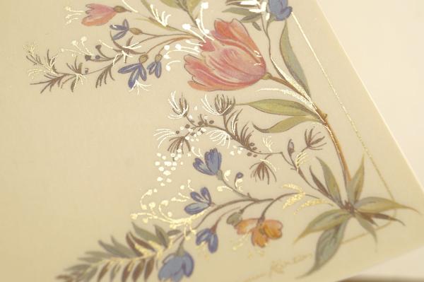 Ein exquisites Geschenk - Briefpapier Set Primavera